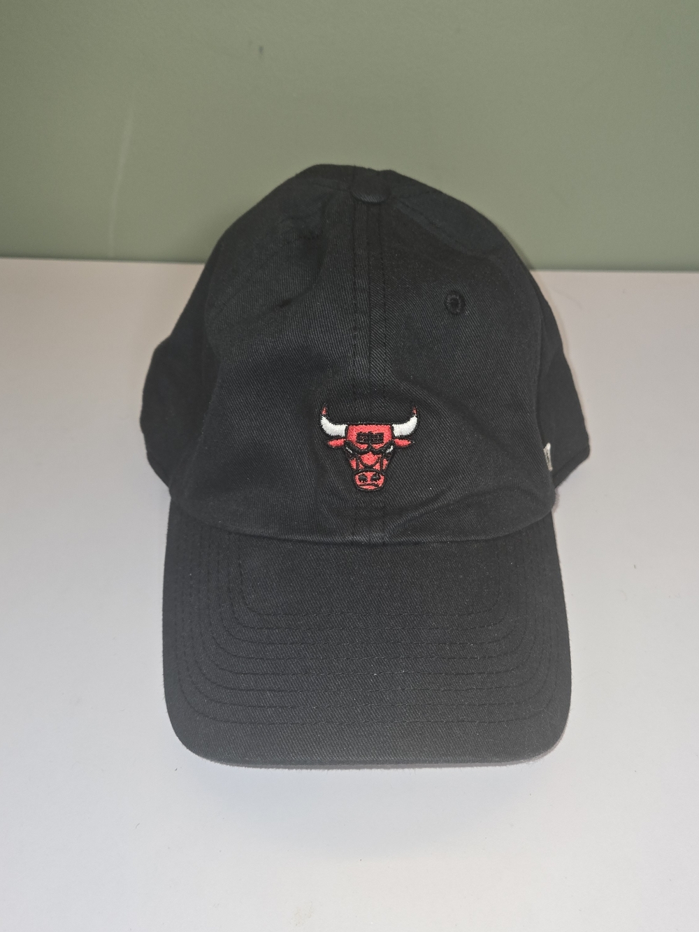 '47 Brand Chicago Bulls Clean Up Hat - Black Adjustable Strapback Dad Cap